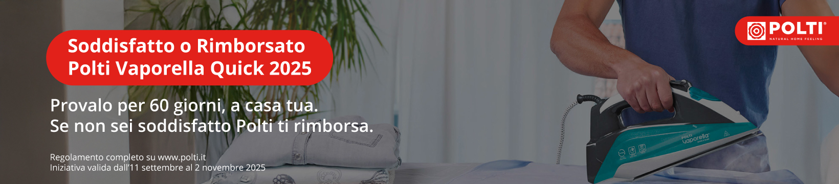 Soddisfatto o rimborsato Polti vaporella Quick