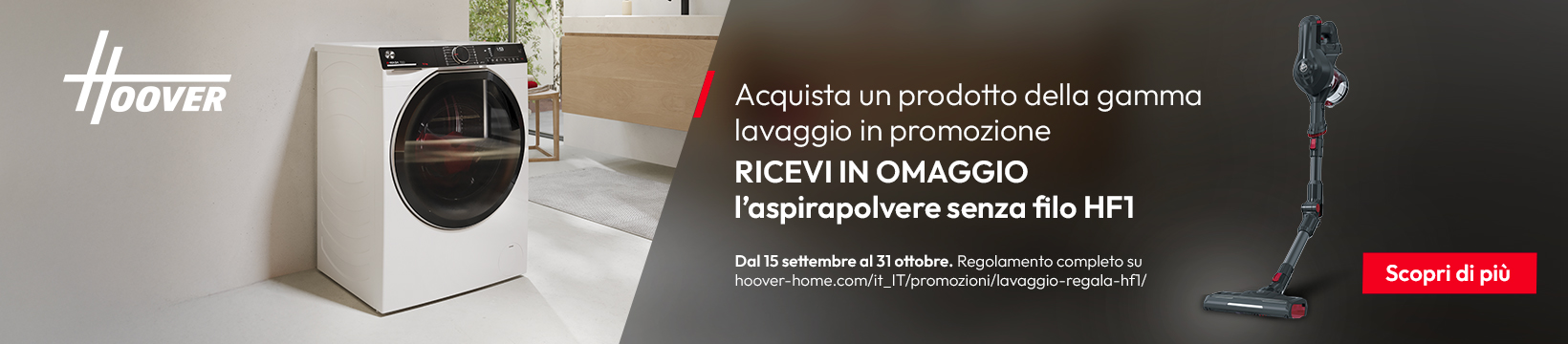 Acquista gamma lavaggio in omaggio aspirapolvere