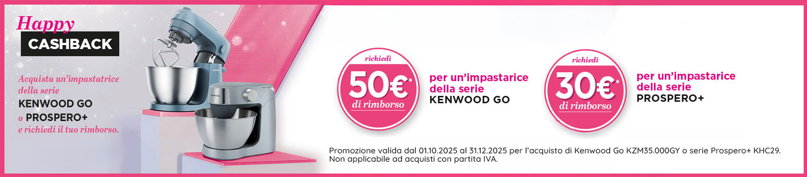 Kenwood Happy cashback