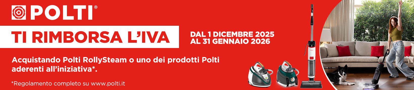Polti ti rimborsa l'IVA