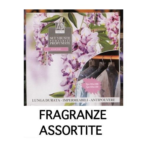Star Set custodie abiti 3 pz profumate misure assortite AD TREND 20855