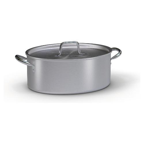 Ballarini Casseruola Alluminio (32x23cm) PROFESSIONALE SERIE 7000 Silver naturale 7032 32