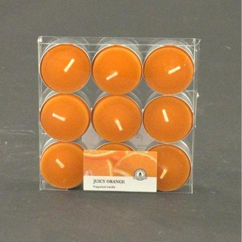 Amicasa Set candele profumate 9 pz Tea Light  LUX Assortito BDAN014 9