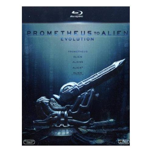 20th Century Fox Blu Ray Prometheus To Alien Evolution (5 Blu Ray) - James Cameron, David Fincher, Jean Pierre Jeunet, Ridley Scott 1205