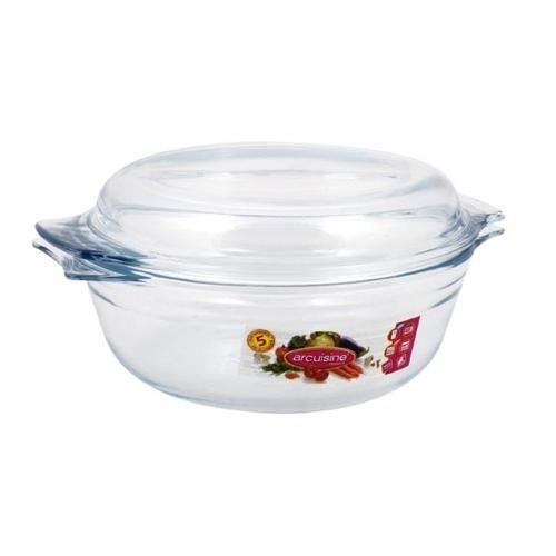 O Cuisine Pirofila Vetro temperato (27x23cm) con coperchio Trasparente 208AC00 1043