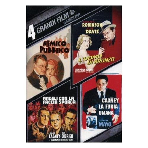 Warner Entertainment DVD Gangster 4 Grandi Film (4 Dvd) - Michael Curtiz, Raoul Walsh, William Wellman 86791