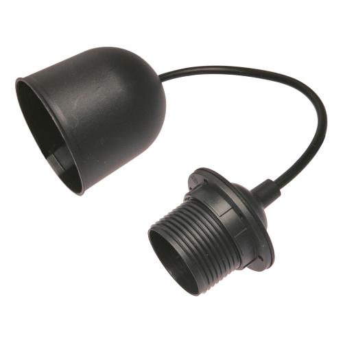 Poly Pool Portalampada E27 Nero PP0373 2