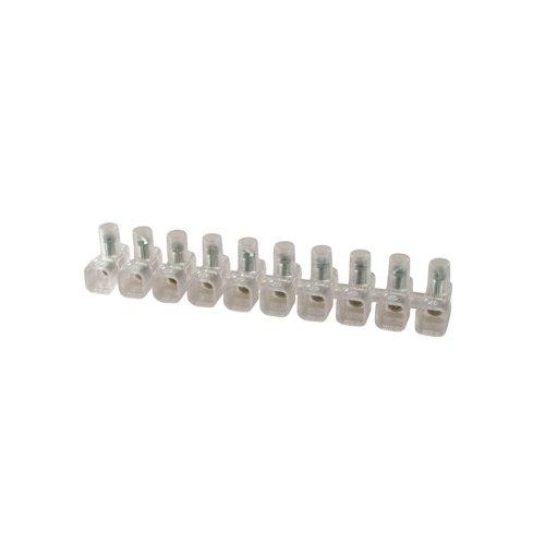 Poly Pool Set morsetti elettrici Unipolari Isolati 10 pz Trasparente per cavi 1,5 mmq PP0190