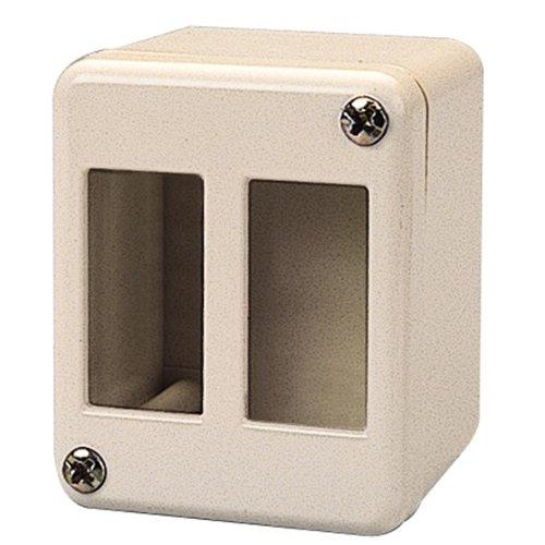 Poly Pool Scatola elettrica IP20 2 Moduli avorio serie Basic, Magic PP0154