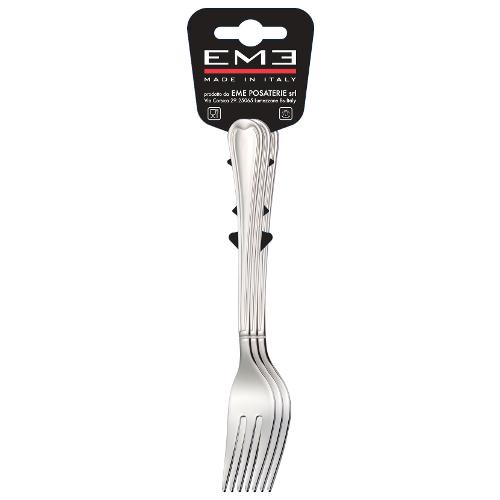 Eme Set forchette dessert 3 pz Inox (15,1cm) ELITE Cromo lucido 180C3EL 10