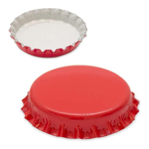 Cpl Set tappi corona 200 pz (2,9cm) Rosso