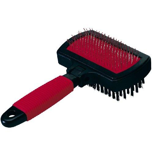 Ferplast Spazzola combinata per cani e gatti Large Nero e Rosso 85982700