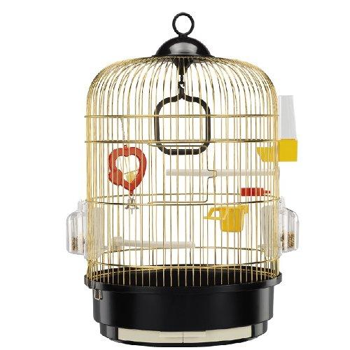 Ferplast Gabbia uccelli Regina Nero e Oro 51049802