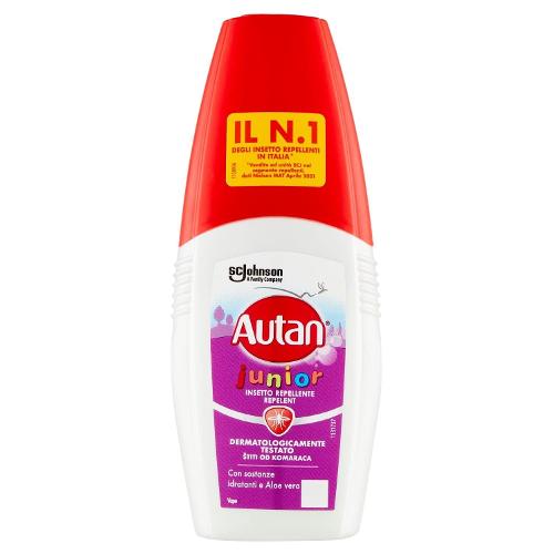 Autan Repellente spray per insetti Junior FAMILY CARE flacone vapo 100 ml W329663