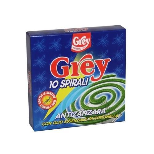 Grey Insetticida spirale antizanzara profumate 10 pz 408605
