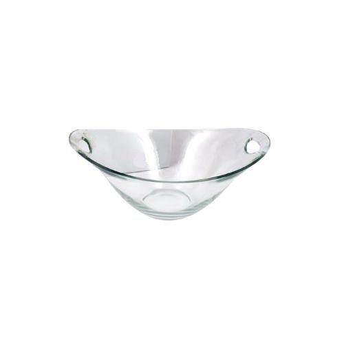 Borgonovo Insalatiera Vetro (29,2cm) ovale PRACTICA Trasparente 140654