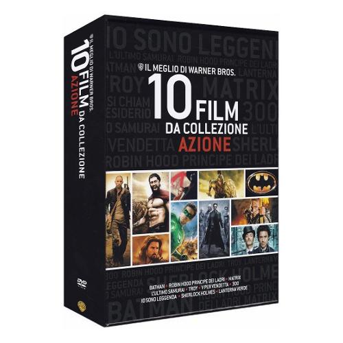 Warner Entertainment DVD Warner Bros. 10 Film da Collezione Azione (10 Dvd) - Tim Burton, Martin Campbell, Francis Lawrence, James McTeigue, Wolfgang Petersen, Kevin Reyno
