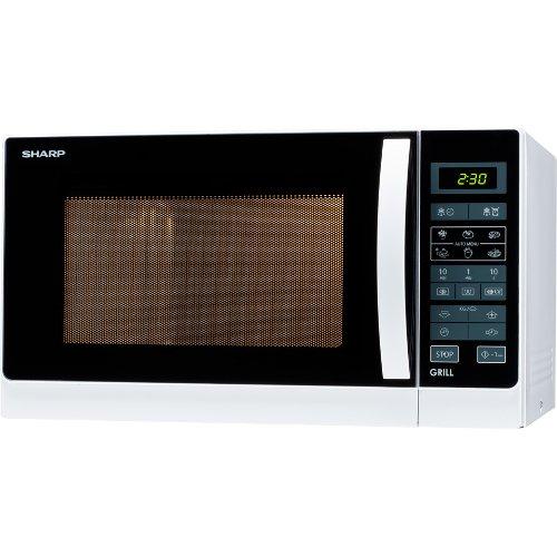 Sharp Microonde Grill Bianco R 742WW (25L)
