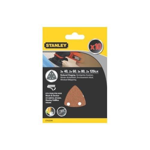 Stanley Set fogli abrasivi per multifunzione FATMAX L. 92 mm G Assortita STA32348XJ