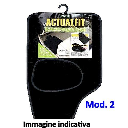 Co Ra Set tappeti auto Actualift 2 Nero 135062