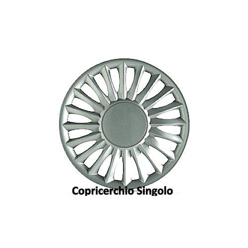 Co Ra Set copricerchi auto 16" DYNAMIC Grigio metallizzato 000119396