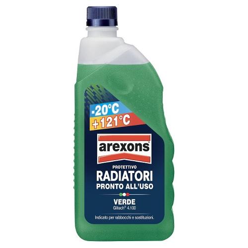 Arexons Liquido radiatore da -20° a 121°C Verde flacone 1,0 lt 8050
