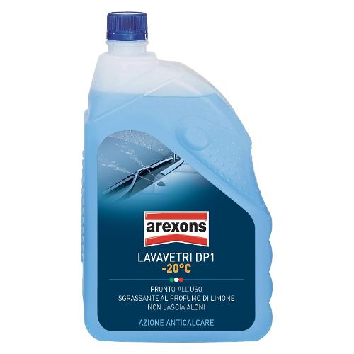Arexons Liquido vetri auto DP1 Invernale -20°C flacone 2,0 lt 8404