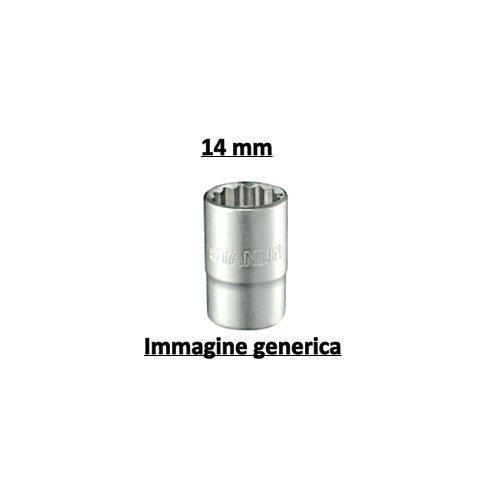 Stanley Chiave a bussola bocca poligonale 1/2" F 14 mm 117057