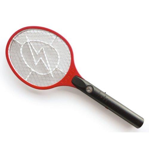 Poly Pool Zanzariera elettrica Racchetta Black e Red 1615