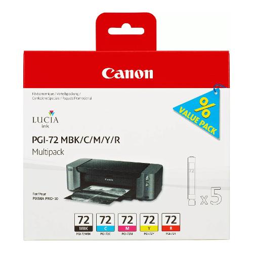 Canon Set cartucce stampante Linea PGI-72 LUCIA Multipack 6402B009