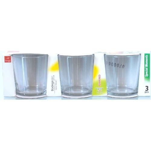 Bormioli Rocco Set bicchieri Acqua 3 pz (370ml) BODEGA Trasparente