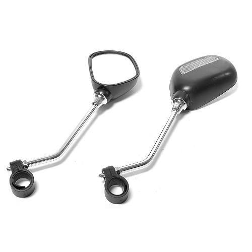 Bonin Specchietto da manubrio Sx con catarifrangente universale per biciclette CVS350