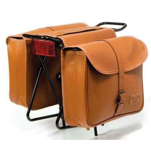 Bonin Borsa bici Posteriore Doppia Laterale Miele CVB256