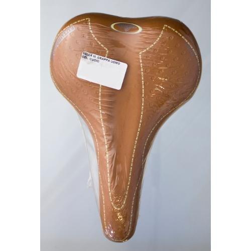 Bonin Sella city bike Man (27,5x17cm) MONTE GRAPPA cuoio CSS601