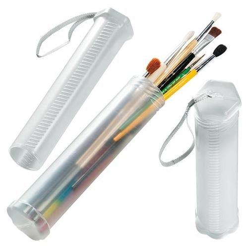 Lebez Porta pennelli belle arti Tubo Telescopico trasparente 1201