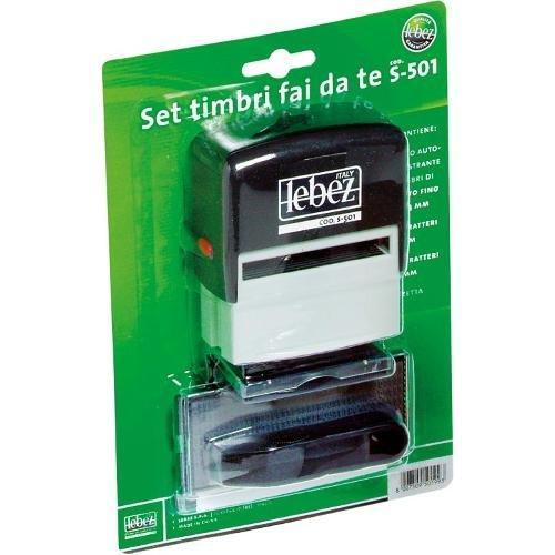 Lebez Timbro ufficio Set Fai da Te S 501