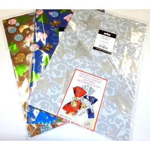 Star Set sacchetti regalo Splendor CHRISTMAS assortito (25x40 cm) 06614 L03