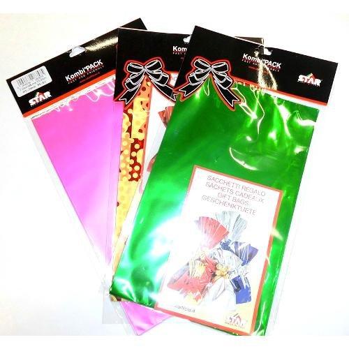 Star Set sacchetti regalo Splendor assortito (15x25 cm) 06614 L07