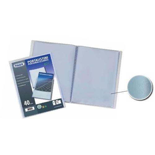 Favorit Porta listini 40 buste formato A4 (21x29,7 cm) finitura buccia d'arancia Trasparente 100460327