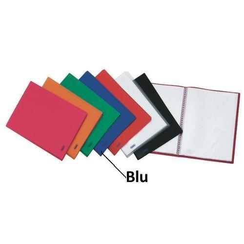Favorit Porta listini 40 buste formato A4 (21x29,7 cm) finitura buccia d'arancia Blu 100460276