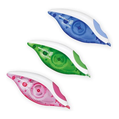 Paper Mate Set correttori a nastro 3 pz 5,0 mm x 8,5 mt Dryline Colori assortiti