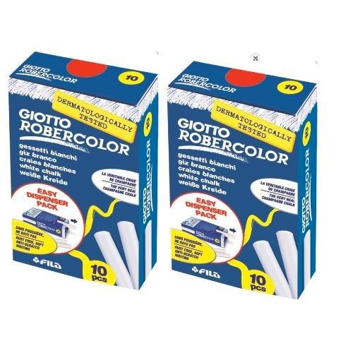 Fila Set gessetti GIOTTO Robercolor 20 pz Bianco 056510