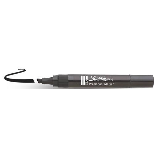 Sharpie Pennarello indelebile Nero tratto Min 1,2; max 5,0 mm W10 S0192667