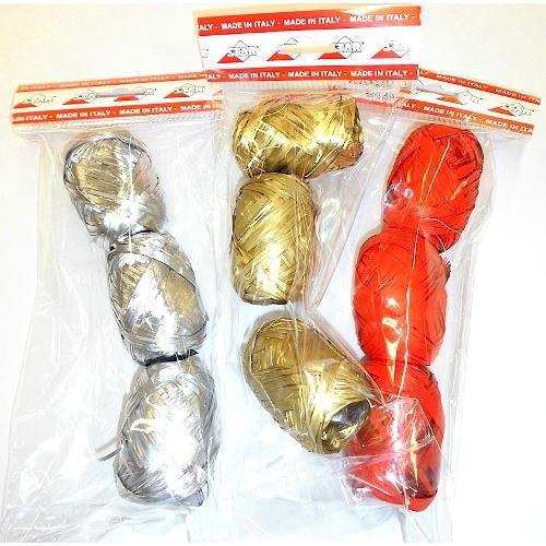 Star Nastro regalo CHRISTMAS Ovine Assortito 1cm x 10m 3 pz DG221
