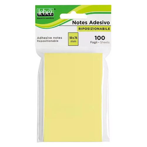 Lebez Notes adesivi MEMO STICK Giallo (7,6x5 cm) 21006