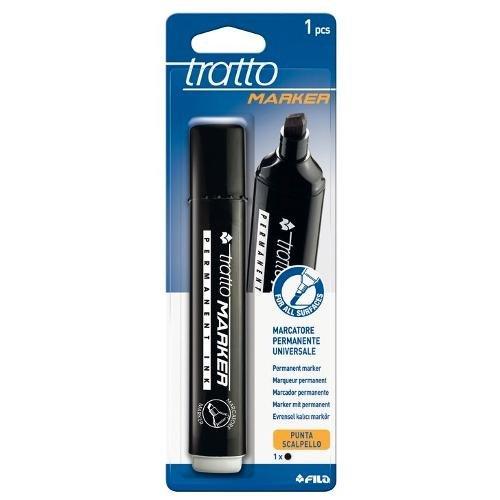 MARKER TRATTO PENNARELLO PERMANENTE PUNTA FINE NERO (PEN OHP) 8 PEZZI - NERO