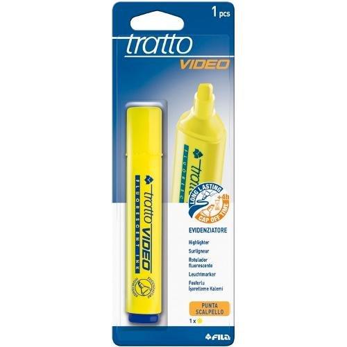 Fila Evidenziatore TRATTO VIDEO Giallo 052038G