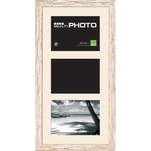 Bubola & Naibo Portafoto multi (25x50cm) 3F ANDY Bianco decapè 3860C 12022550