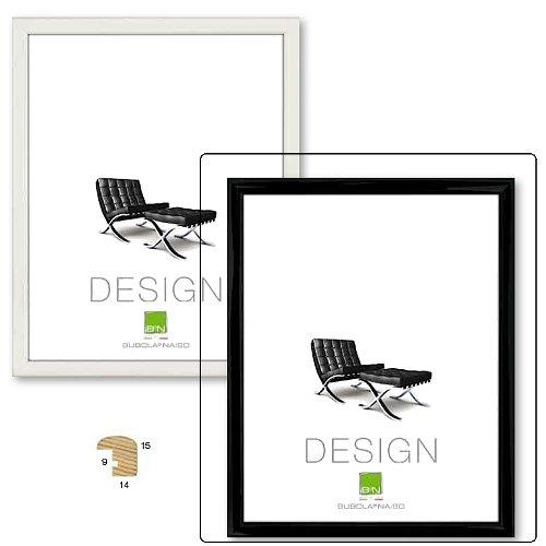 Bubola & Naibo Cornice legno (24x30cm) DESIGN FRANK Nero lucido 12 NE 09