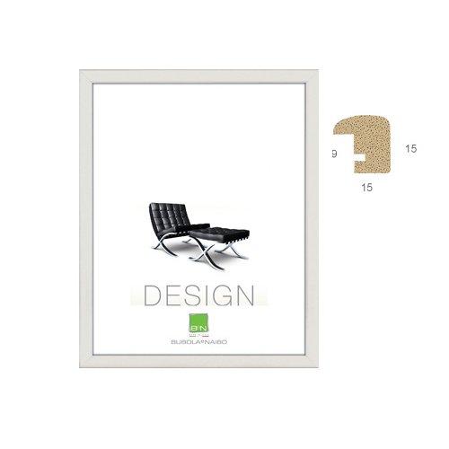 Bubola & Naibo Cornice legno (18x24cm) DESIGN FRANK Bianco lucido 12 BI 06
